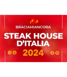 Attestato migliore steakhouse Torino braciamiancora